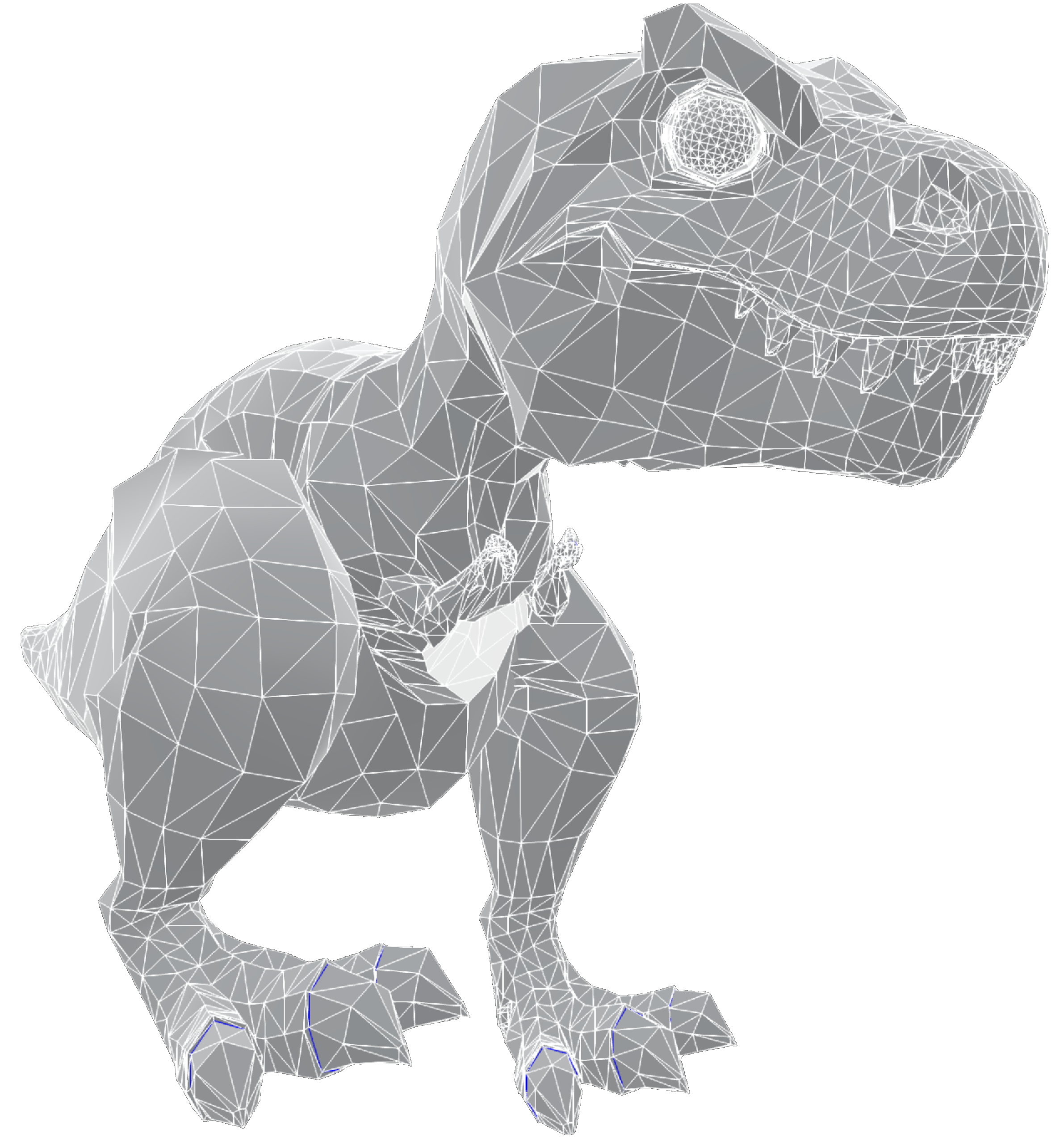Loop Subdivision: subdivide triangular meshes